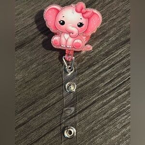 Elephant badge reel